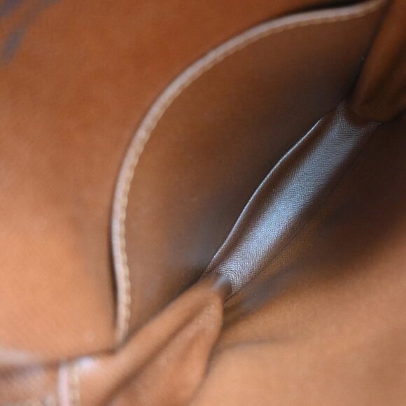 LOUIS VUITTON Danube Shoulder Bag Monogram Leather Brown France - Picture 11 of 15